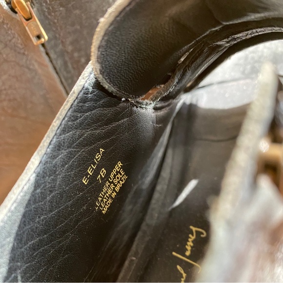 Elizabeth and James peep toe flats - Picture 3 of 5